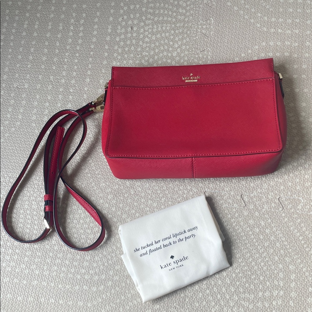 Kate Spade Cherry Red Crossbody Bag